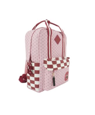 Logo Cotton Canvas Women's Pink Mini Backpack