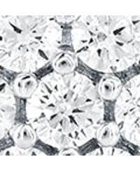 Suzy Levian Sterling Silver Cubic Zirconia Flower Tennis Bracelet