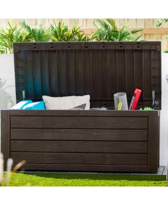 Westwood 150 Gallon Plastic Outdoor Furniture Storage Deck Box