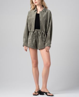 Women's Front Zip Collared Jacket