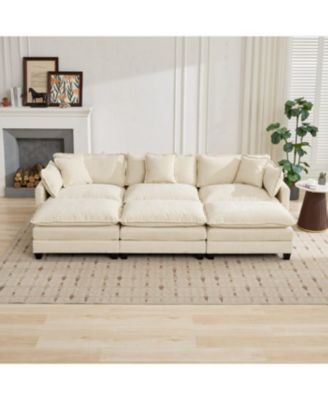 Streamdale Cloud Couch: Flexible, Modular Chenille Sofa for Ultimate Comfort