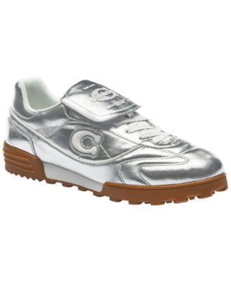 COACH - Men's Match Metallic Leather Lace-Up Sneakers