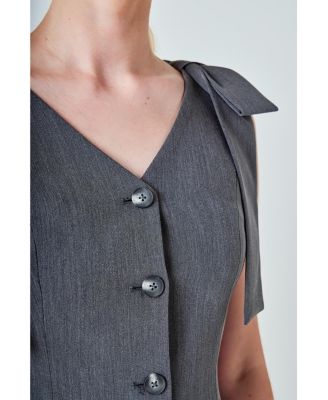 Women's Bow-Tie Strap Vest