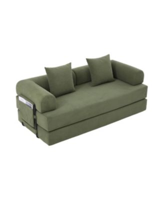 Streamdale Foldable & Compressible Sofa with Metal Frame for Small Spaces