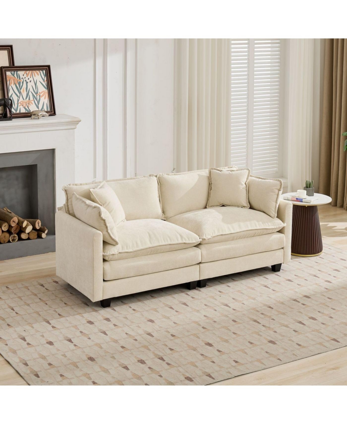 Streamdale Cloud Couch: Ultimate Comfort Chenille Sofa with Ergonomic Support