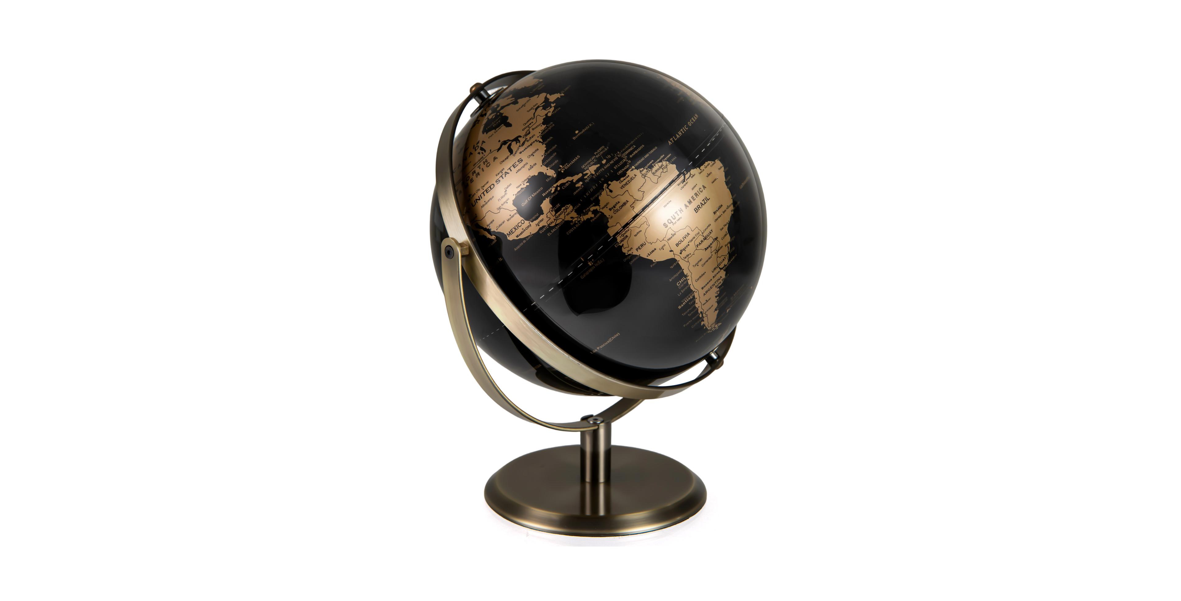 Hongge 9-Inch World Globe Time Zone Globe, Ages 3+
