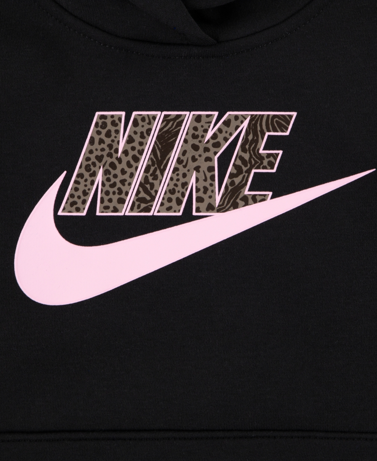 Nike Girls' 2T-6X Wild Warmth Fleece Pull-On Hoodie