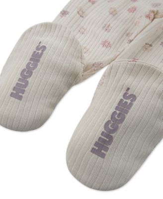 Baby Girls' Bodysuit, Cardigan Jacket, and Pants, 3-Piece Set