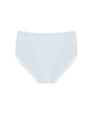 Women's Bliss Lace-Trim Cotton French-Cut Brief Underwear 152058