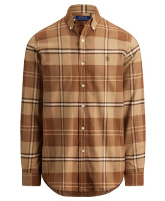 Men's Classic-Fit Long-Sleeve Checked Shirt