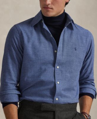 Men's Classic-Fit Brushed Performance Long-Sleeve Shirt