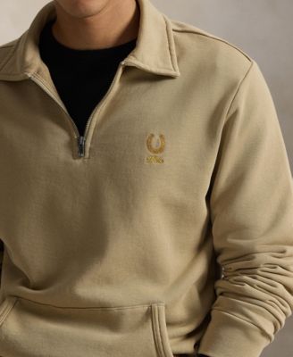 Men's Long-Sleeve Collared Sweatshirt