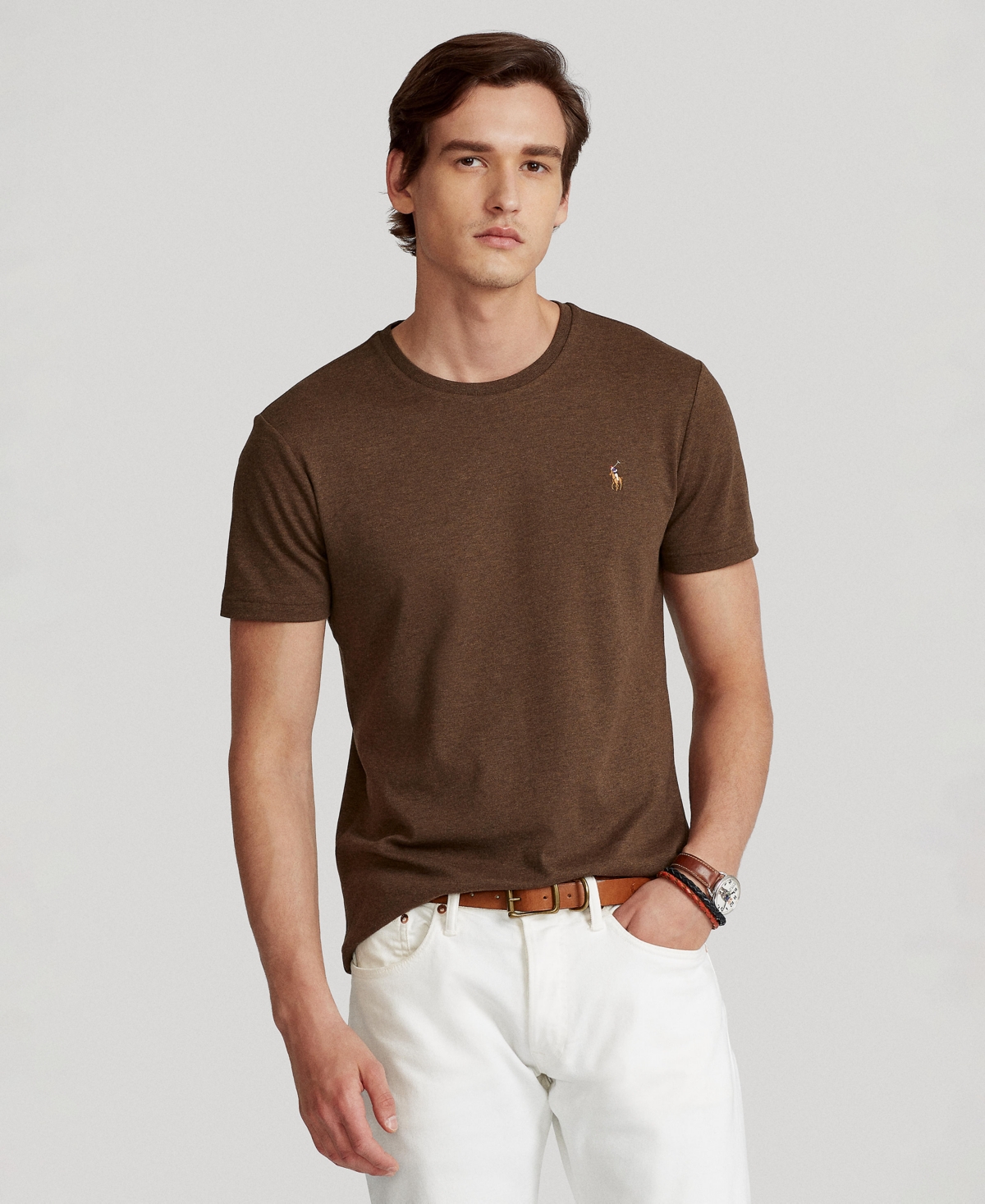 Polo Ralph Lauren Men's Custom Slim Fit Soft Cotton T-Shirt