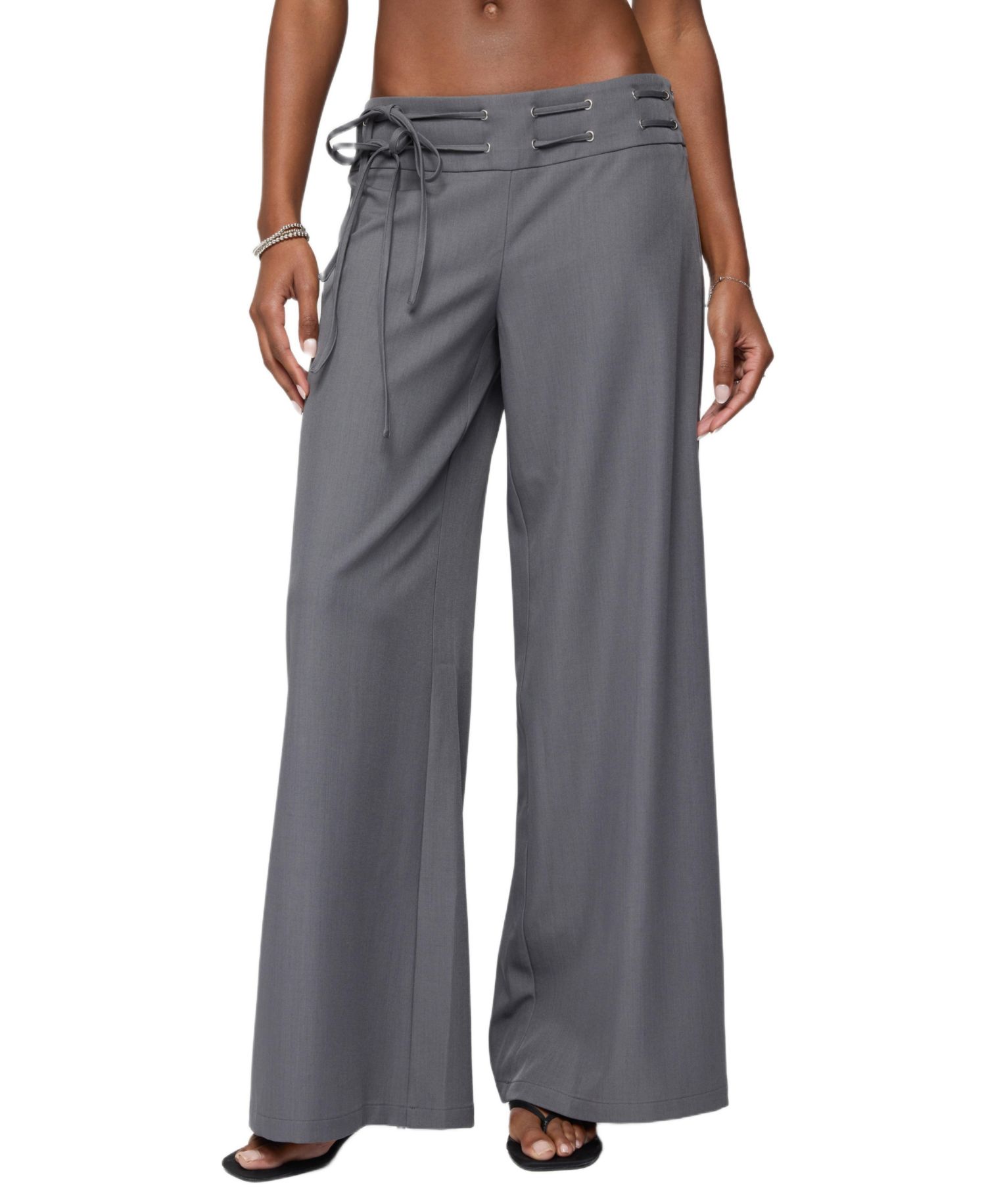 Women's Willard Baggy Lace Up Belt Pants