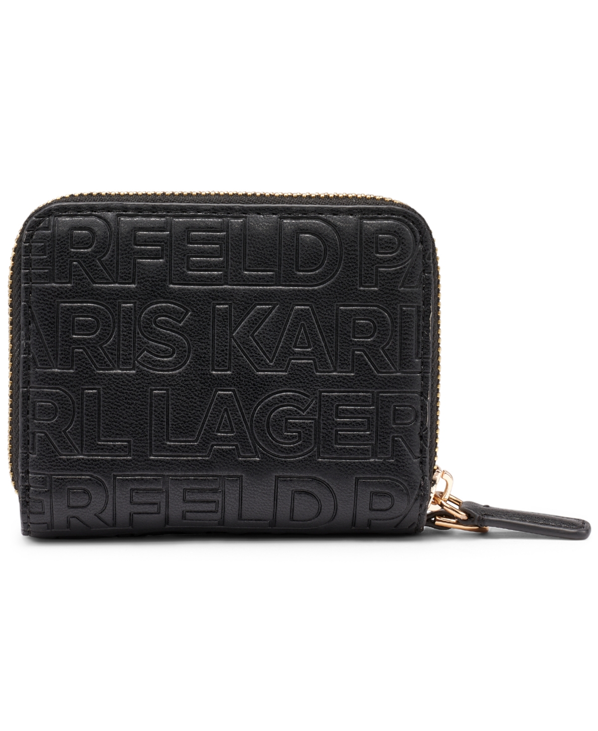 Karl Lagerfeld Meribel Top Zip Wallet In Black