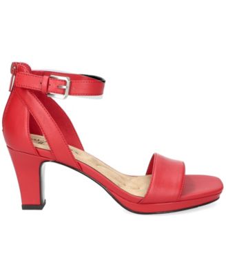 Ro Square Toe Heeled Sandals