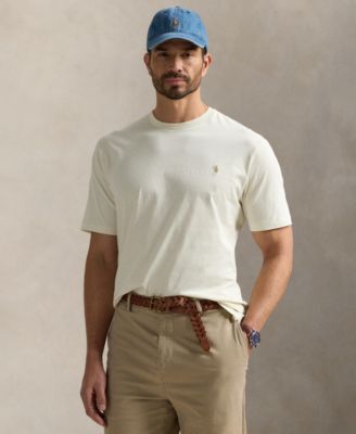 Men's Big & Tall Jersey Crewneck T-Shirt
