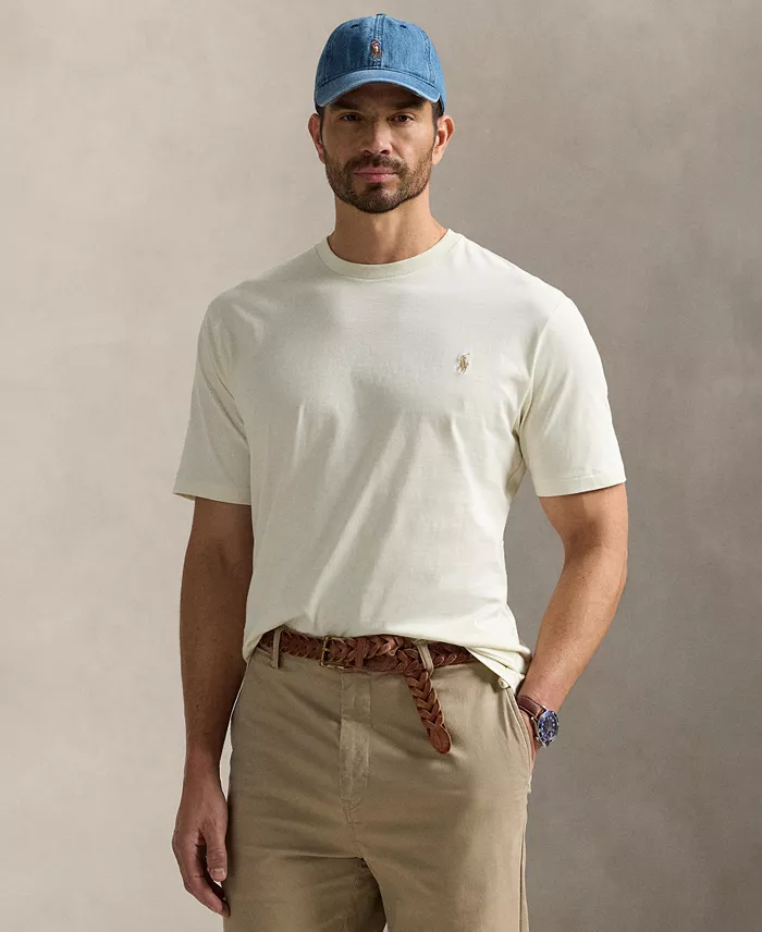 Men's Big & Tall Jersey Crewneck T-Shirt