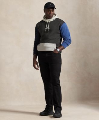 Men's Big & Tall Long-Sleeve Logo Double-Knit Hoodie