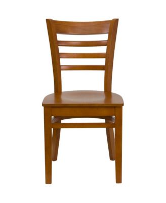 Ladder Back Wooden Restaurant Dining Chair