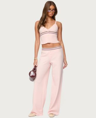 Women's Miya Stripey Knit Pants