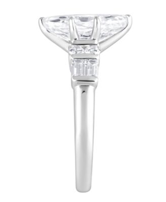 Certified Lab Grown Diamond Marquise Engagement Ring (3-1/2 ct. t.w.) in 14k White, Yellow or rose Gold