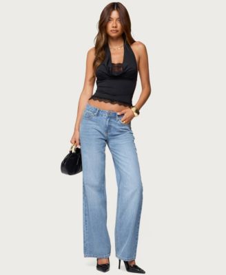 Women's Holly Low Rise Straight Leg Jeans