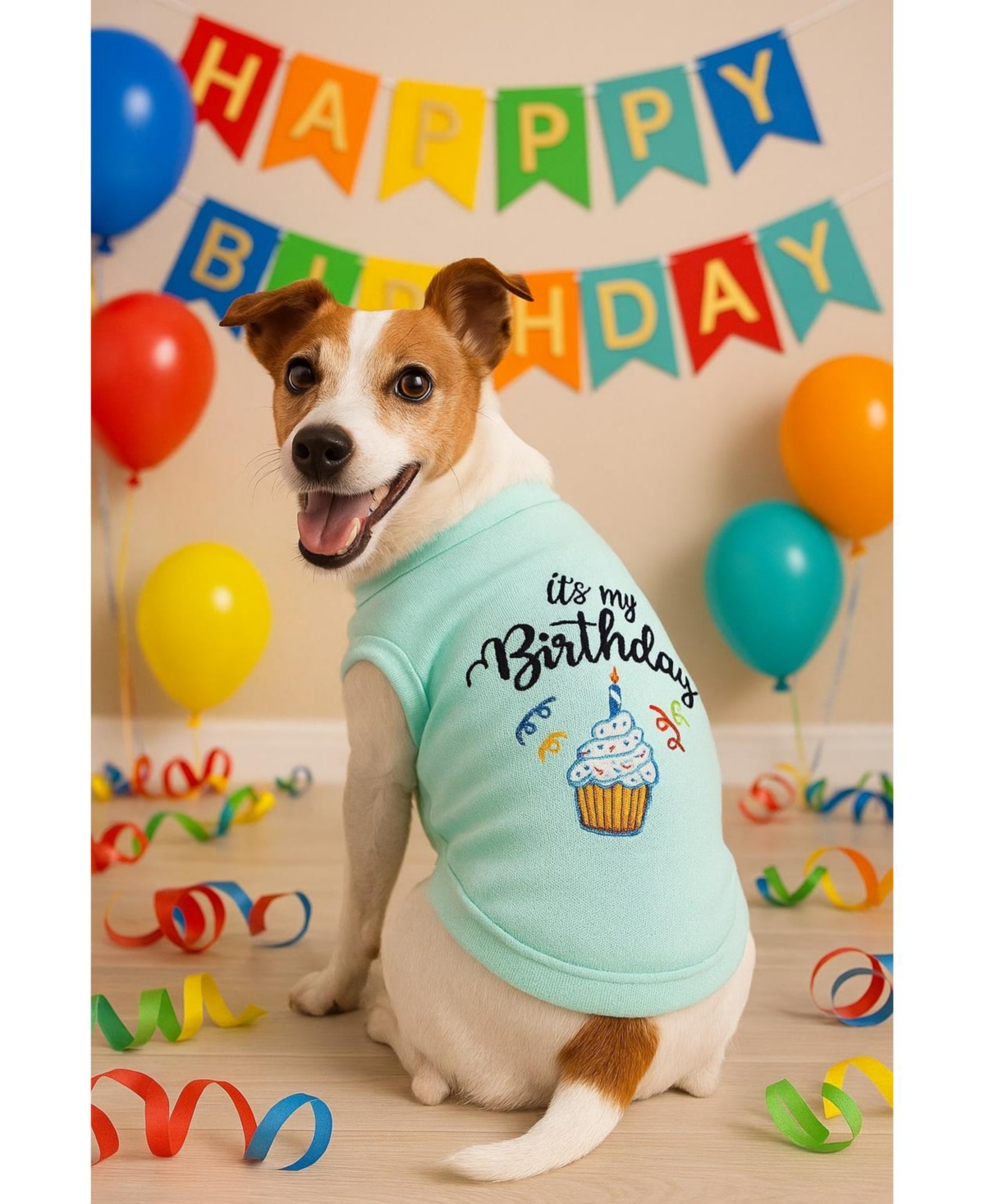 Parisian Pet It's My Birthday Blue