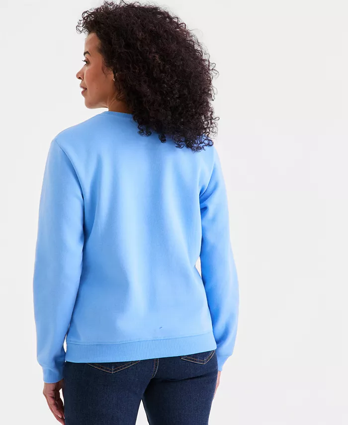 Women's Long-Sleeve Crewneck Sweatshirt - thumbnail 2