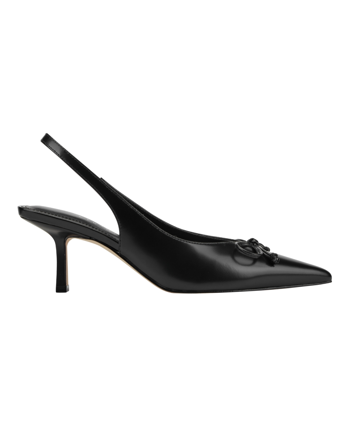 Marc Fisher Ltd Women's Gretel Slingback Kitten Heel Pumps In Black
