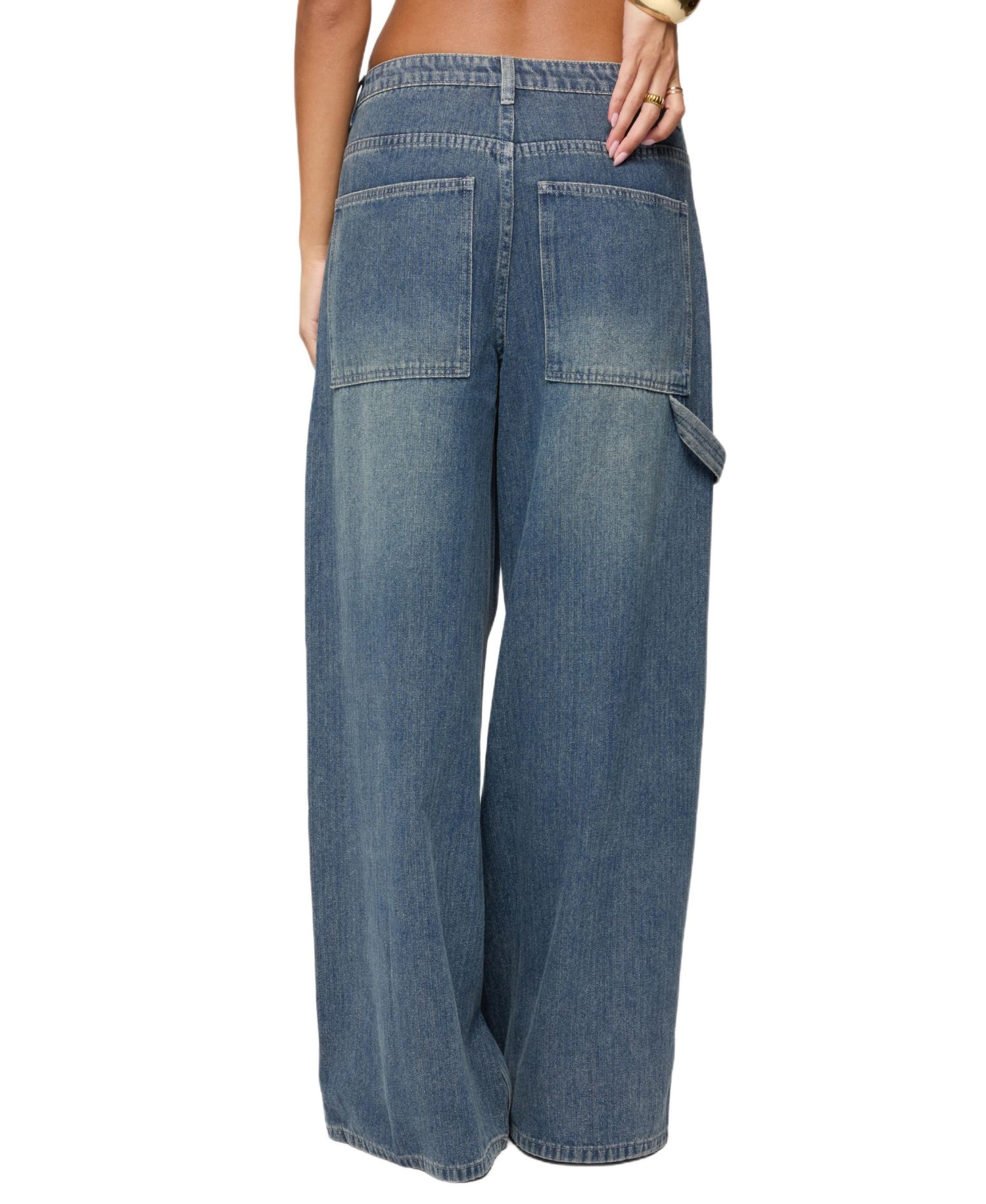 Women's Jaycee Low Rise Baggy Carpenter Jeans