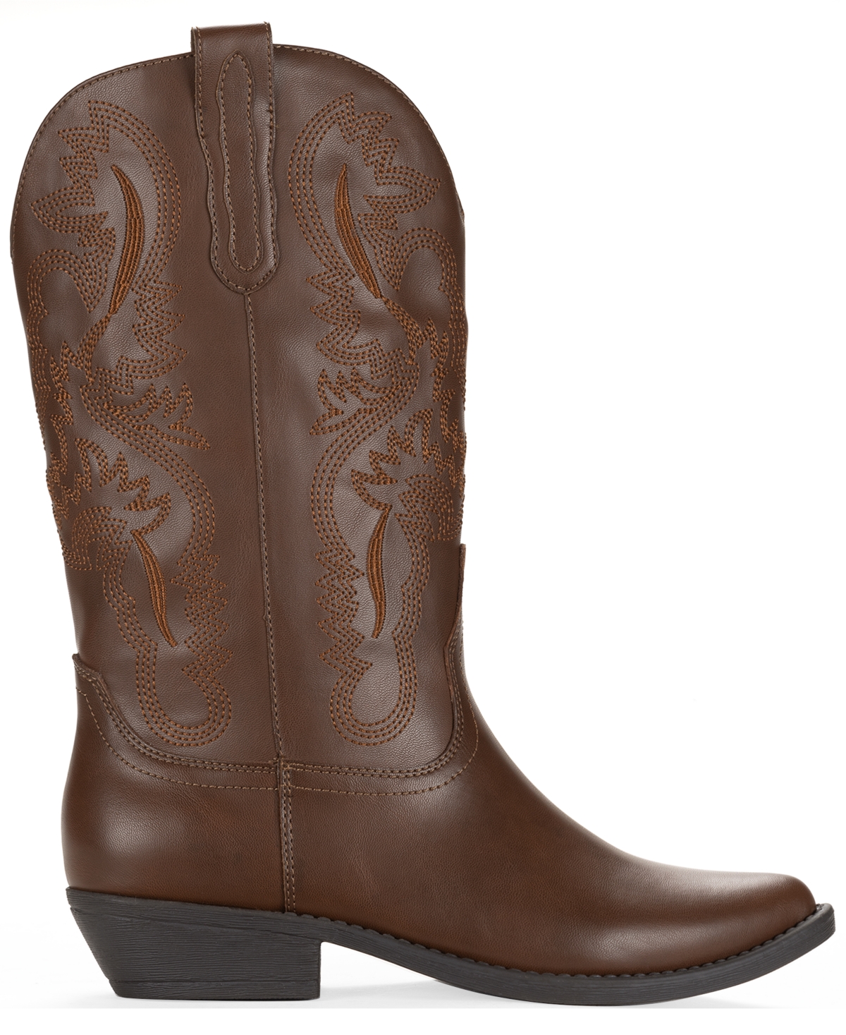 Wild Pair Women's Denise Block Heel Western Boots, Macy's Exclusive