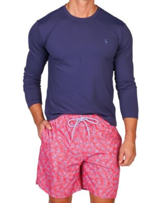 Men's Multi Abstract Swim Shorts.