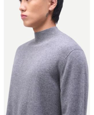 Men's Timeless Mock Neck Cashmere Sweater