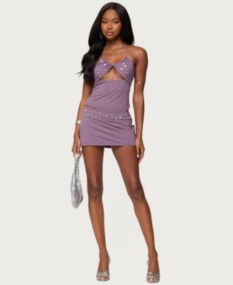 Women's Luana Studded Mini Skort