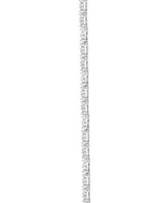 Diamond (3 ct. t.w.) Necklace in Sterling Silver