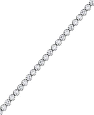 Diamond (8 ct. t.w.) Bracelet in 14k White Gold