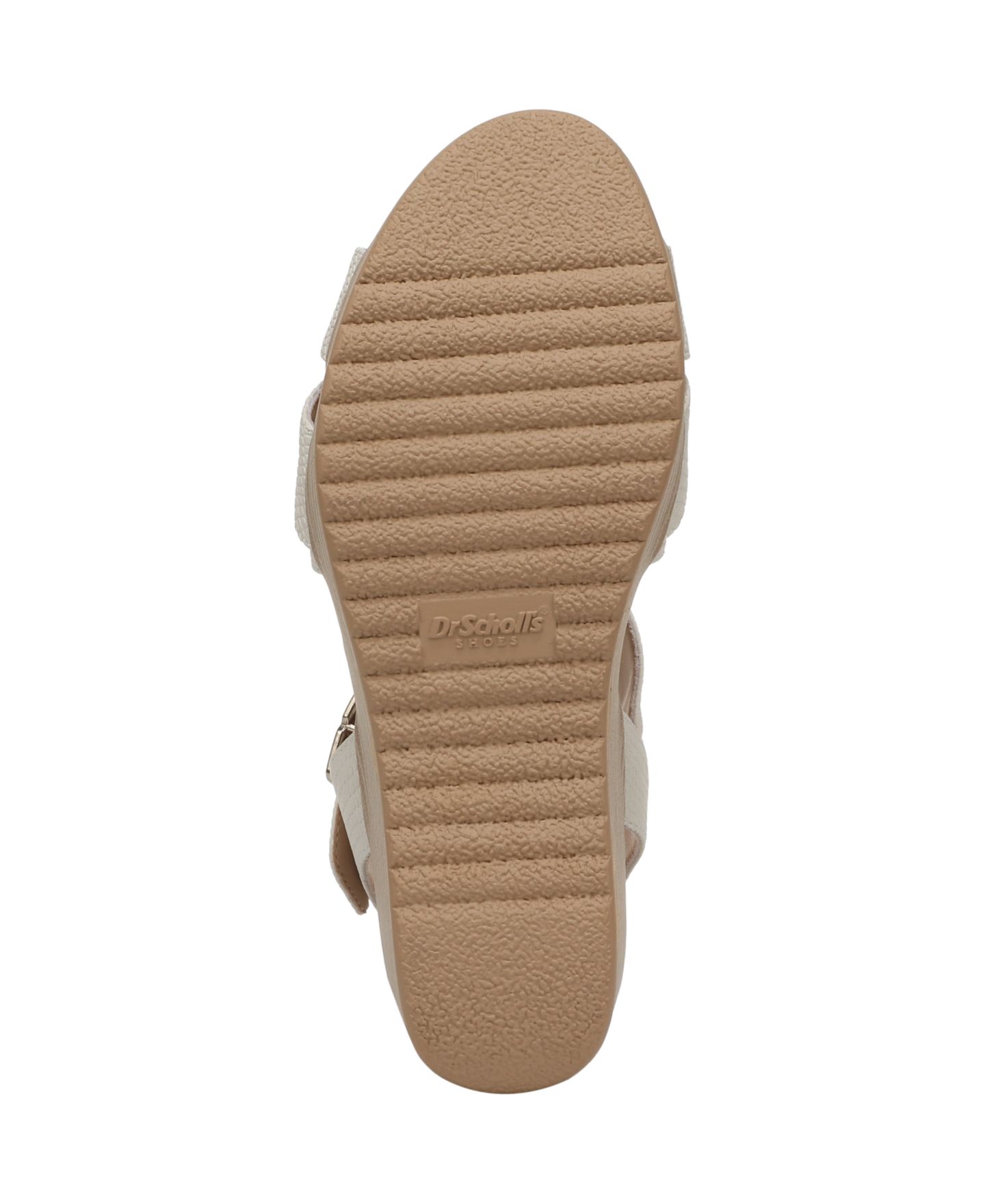 Женские сандалии Dr. Scholl's Cali Beach Strappy, цвет: Бежевая искусственная кожа — фото 5