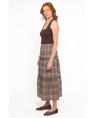 Women's Campbell Tiered Maxi Skirt