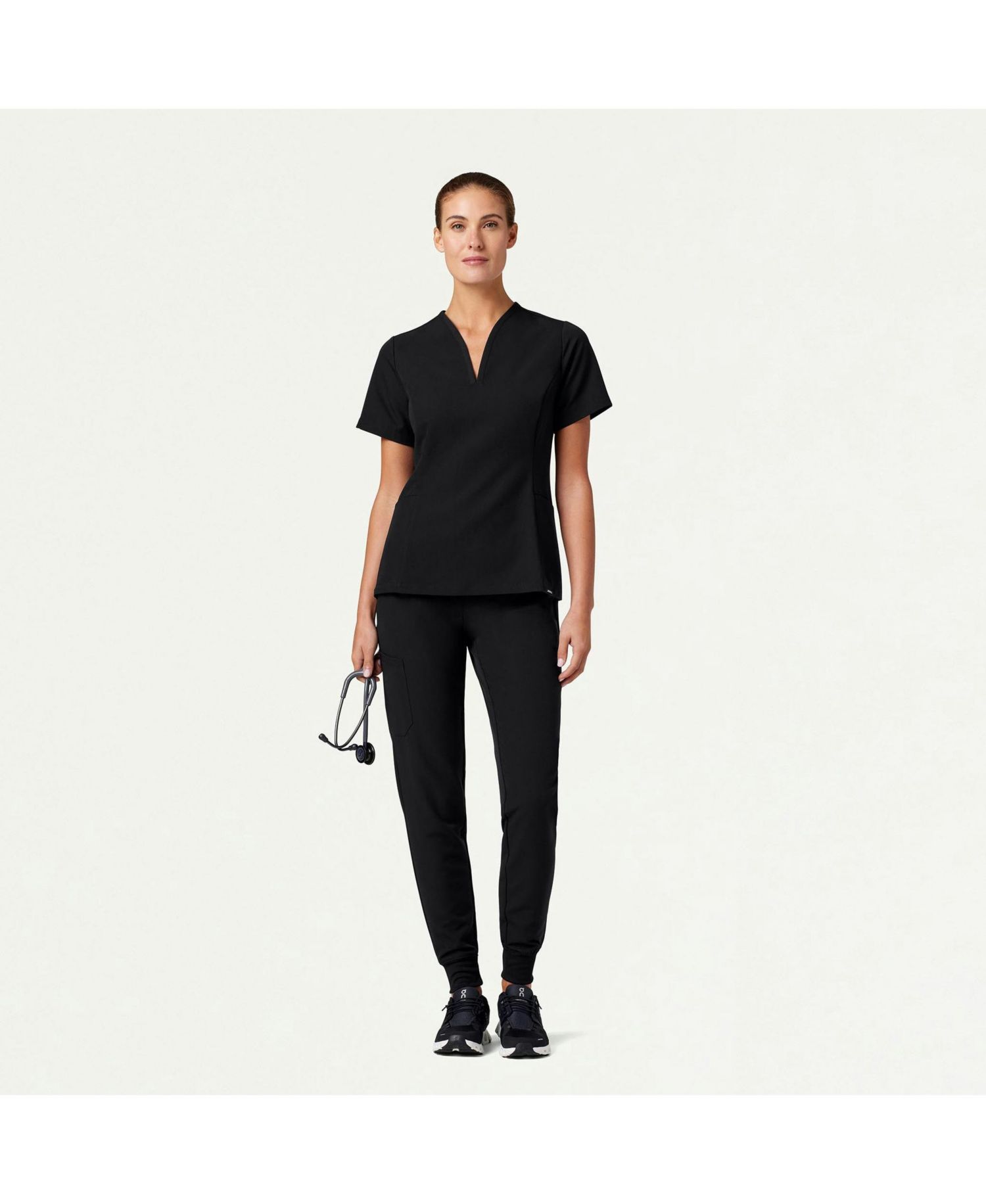 Women's Calix 2-Pocket Tailored V-Neck Scrub Top