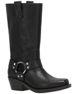 Frye and Co. - Women's Lorrie Harness Stacked Heel Boots