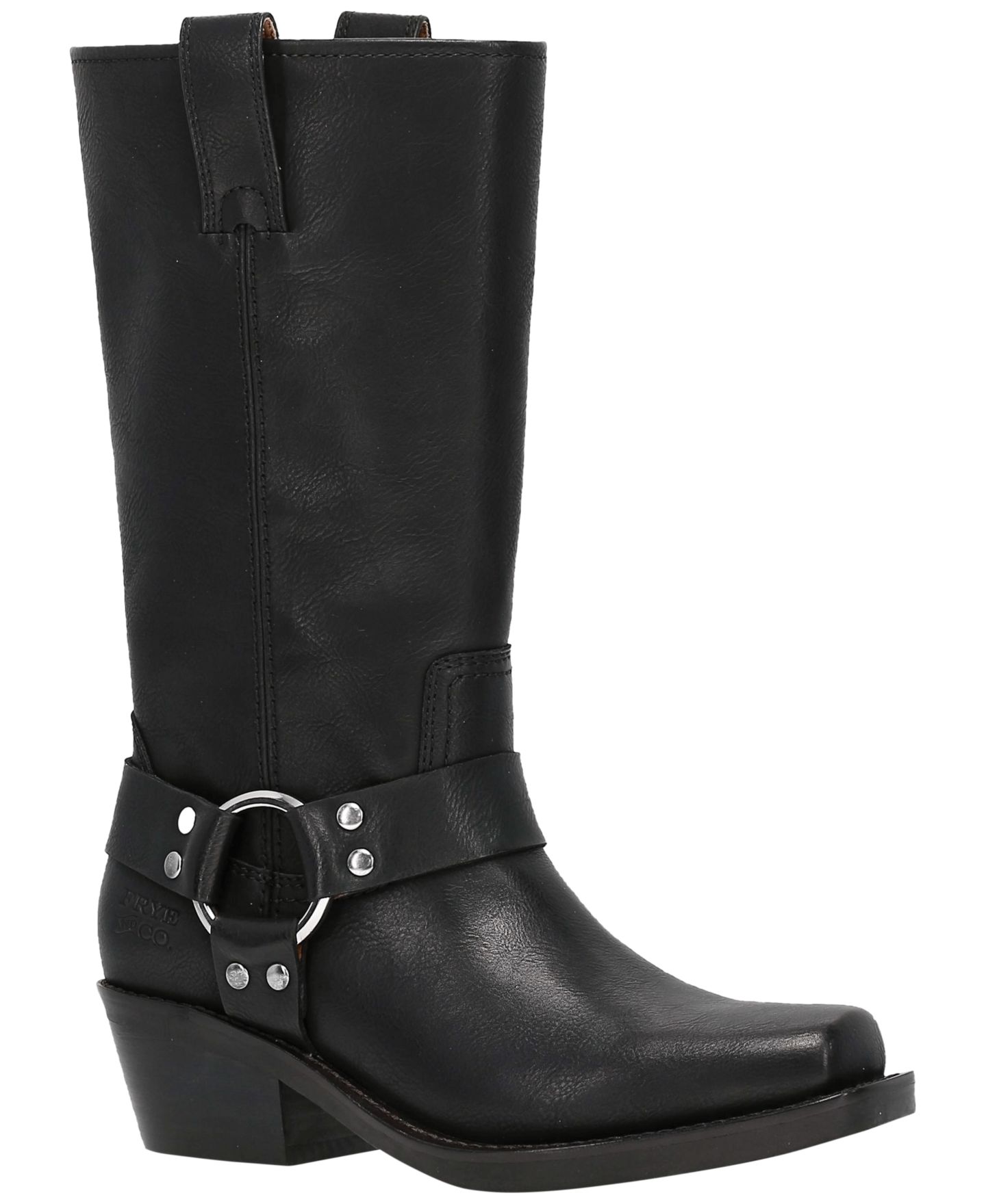 Женские ботинки Frye and Co. Lorrie Harness 12 Stacked Heels, цвет: Чёрный — фото 1