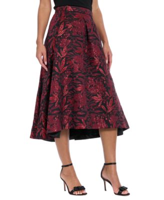 Plus Size Pleated Ballgown Skirt