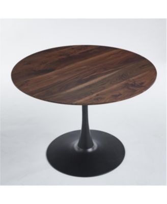42.1" Wood Top Tulip Dining Table (Seats 4-6