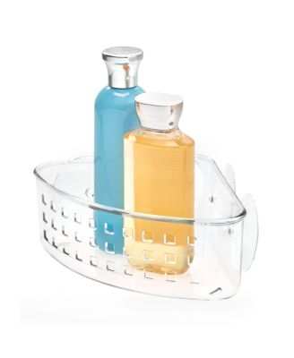 Plastic Suction Corner Shower Basket for Bathroom