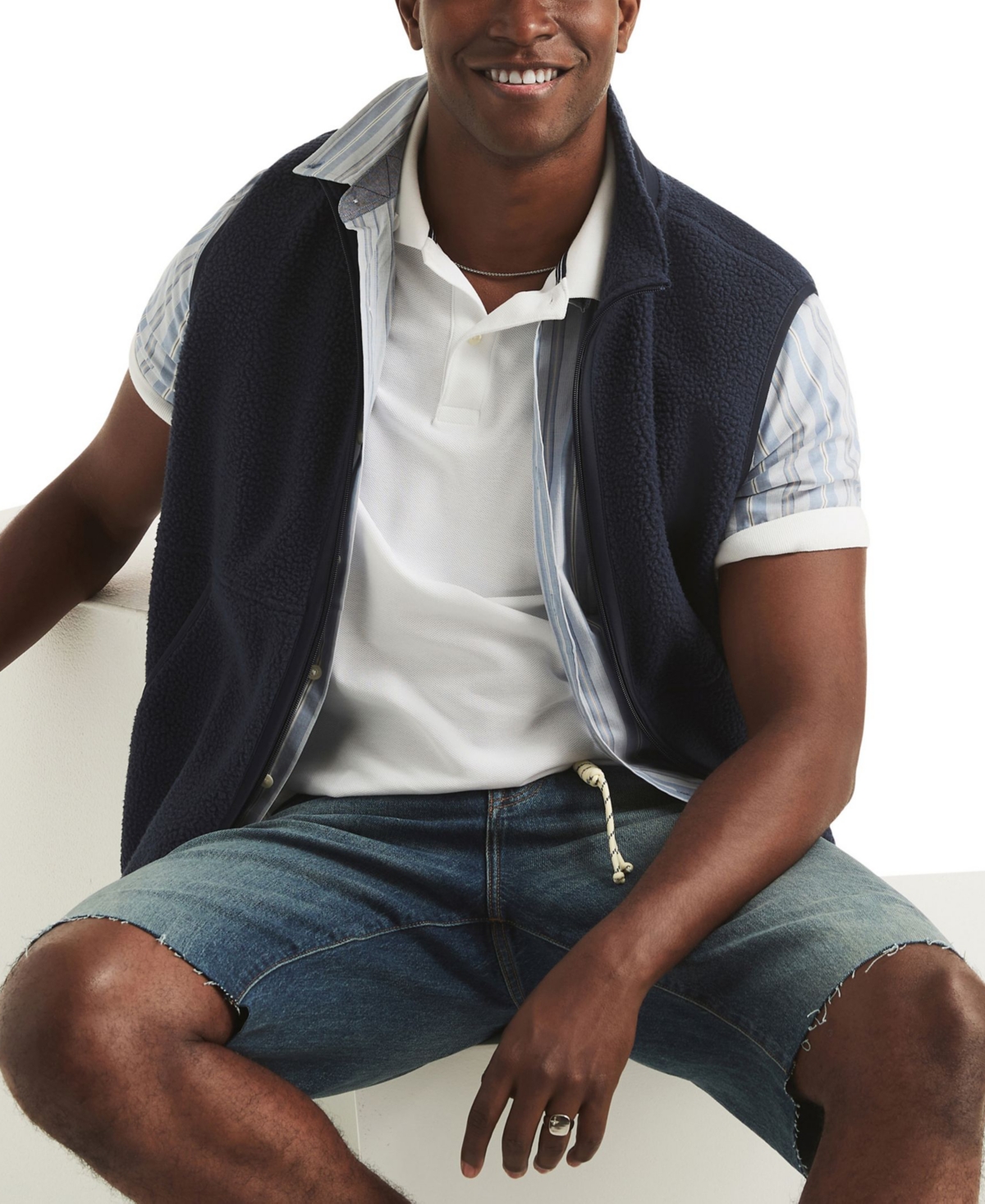 Nautica Men's Striped Classic-Fit Shirt