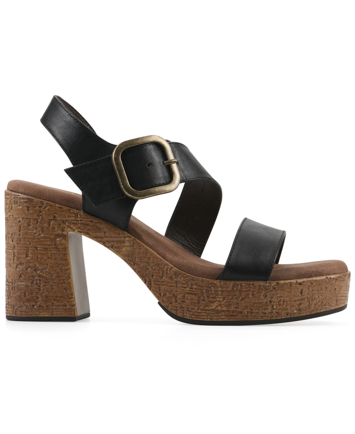 White Mountain Women's Barb Platform Sandal