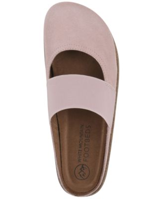 Women's Bassi Mary Jane Footbeds Clogs