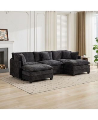 Streamdale Cloud Couch: Flexible, Modular Chenille Sofa for Ultimate Comfort