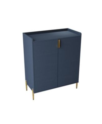 Streamdale Home wine bar cabinet with rack & shelf, modern sideboard buffet